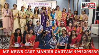 नवरात्रि के प्रथम दिन बैठकी पर हुआ भव्य गरबा महोत्सव