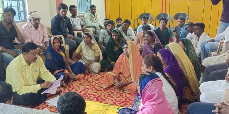 कर्मयोगी अभियान के तहत ग्राम पंचायत में हुई ग्राम सभा