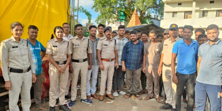 *महात्मा गांधी जयंती पर मंडला पुलिस द्वारा “मध निषेध सप्ताह” अभियान की विशेष पहल*