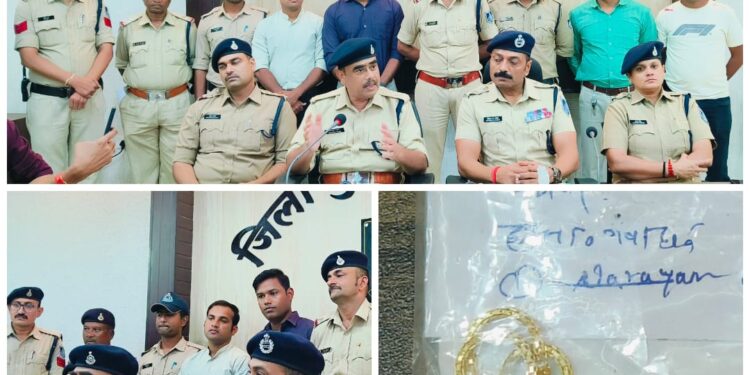 नर्मदापुरम पुलिस ने चेन स्नेचिंग गिरोह के एक आरोपी को भोपाल से किया गिरफ्तार,पुलिस को मिली बड़ी सफलता,एएसपी अभिषेक राजन ने पत्रकार वार्ता कर पूरी घटना का किया खुलासा,पुलिस टीम को मिलेगा पुरस्कार… वीडियो