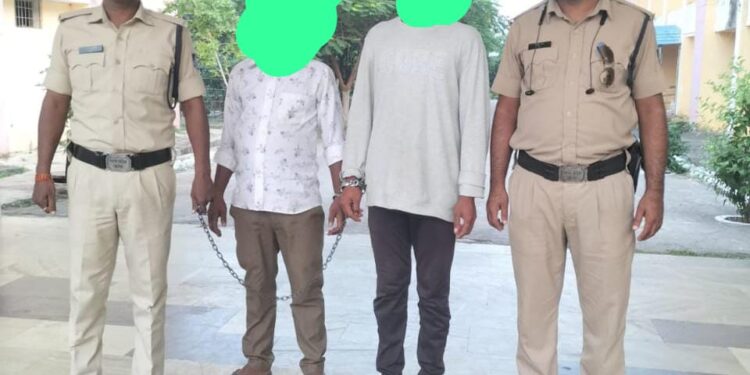 रीठी पुलिस ने गुंडा बदमाश एवं उसके साथी को गिरफ्तार कर भेजा जेल,,l