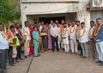 जनपद पंचायत सदस्य की दीपावली मिलन समारोह में विकास कार्यों की सकारात्मक चर्चा हुई