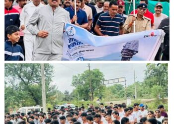 कालापीपल पुलिस ने दिया एकता का संदेशः-  राष्ट्रीय एकता दिवस पर विधायक घनश्याम चंद्रवंशी ने हरी झंडी दिखाकर किया’रन फॉर यूनिटी’ का शुभारंभ..!