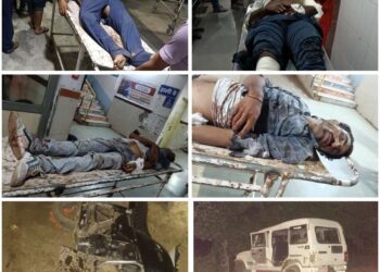 🚨 पन्ना जिले में भीषण सड़क हादसा – दुर्गा विसर्जन जुलूस में घुसी बोलेरो, 2 की मौत, की पुष्टी  घायल 🚨