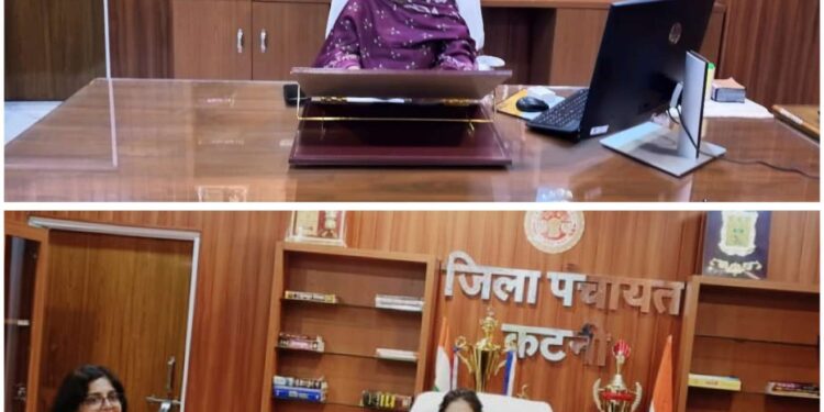 *जिला पंचायत की नवागत सीईओ सुश्री कौर ने किया पदभार ग्रहण, निगमायुक्त सुश्री परिहार रहीं मौजूद*