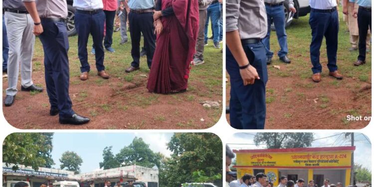 *कलेक्टर श्री तिवारी एवं एसपी ने राज्यपाल के प्रस्तावित* *प्रवास की व्यवस्थाओं और तैयारियों का लिया जायजा*