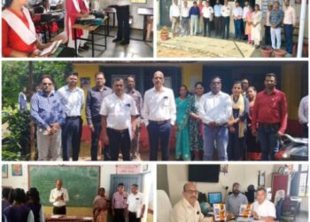 *जिला शिक्षा अधिकारी श्री बघेल ने किया जिले के शैक्षणिक संस्थानों का आकस्मिक निरीक्षण शैक्षणिक व्यवस्था में सुधार के लिये दिए दिशा-निर्देश*