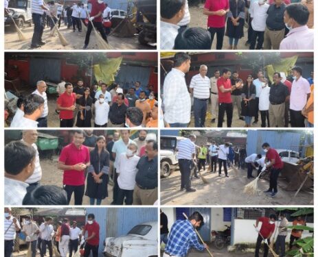 *निगमायुक्त ने सुबह-सुबह वर्कशॉप विभाग में लगाई इंजीनियरों की क्लास* *प्रातः 8 बजे निगमायुक्त राम प्रकाश अहिरवार पहुंचे वर्कशॉप* *अपर आयुक्त, अधीक्षण यंत्री, कार्यपालन यंत्री, उपायुक्त, सहायक आयुक्त के साथ अन्य अधिकारियों की लगी परेड*
