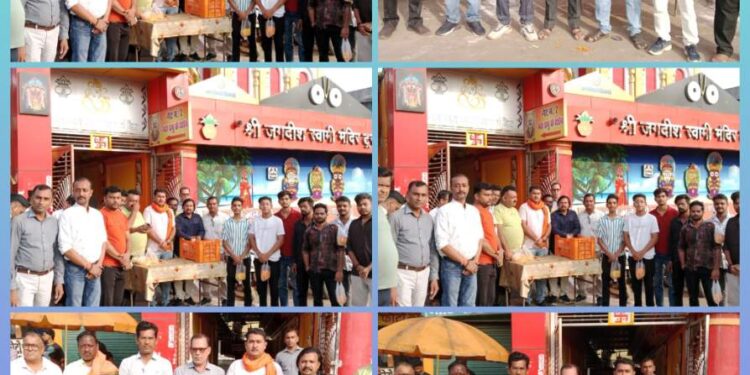 🌸 राष्ट्रीय स्वयंसेवक संघ के शताब्दी वर्ष पर भव्य पथ संचलन 🌸 मुड़वारा में भाजपा मंडल अध्यक्ष एवं कार्यकर्ताओं ने किया पुष्पवर्षा से स्वागत