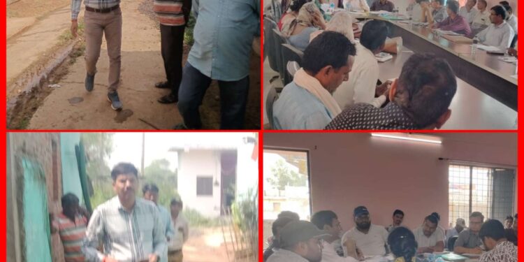 जिला पंचायत सीईओ सुश्री कौर के निर्देश पर जनपद पंचायतों के सीईओ कर रहे ग्राम पंचायतों में संचालित योजनाओं की प्रगति का आकलन जनपद सीईओ कटनी श्री सिंह गए घनघरी खुर्द और ढीमरखेड़ा सीईओ श्री कोरी पहुंचे उमरिया पान