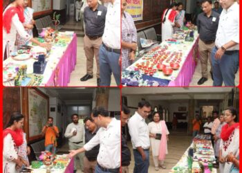 💫 “मिशन वात्सल्य” के तहत बाल संस्थाओं के बच्चों की रचनात्मकता को मिला मंच — दीपावली पर लगाया गया विशेष स्टॉल 💫 🪔 बच्चों के बनाए दीये, कैंडल और तोरण ने सबका मन मोहा — कलेक्टर आशीष तिवारी ने की प्रशंसा, खुद खरीदे दीये!