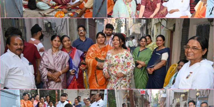 नगर को मिल रही विकास की नई सौगातें, हर वार्ड में हो रहा संतुलित विकास :महापौर श्रीमती सूरी* *दीपावली पर्व पर महापौर ने महारानी लक्ष्मी बाई वार्ड के नागरिकों को दी 29 लाख रुपए के विकास कार्यों की सौगात* *वार्ड पार्षद अवकाश जायसवाल, जनप्रतिनिधियों, एवं स्थानीय गणमान्य नागरिकों की मौजूदगी में महापौर ने रखी विकास कार्यों की आधारशिला*