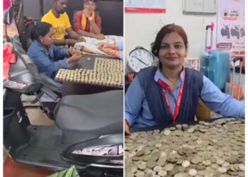 किसान भाई की सादगी ने जीता दिल: 40 हजार के सिक्कों से बहन को दिलाई स्कूटी. बोरे में भरकर लाया 40 हजार रुपये के सिक्के, बहन को दी स्कूटी की सौगात