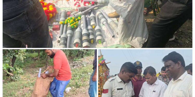 जिले में प्रतिबंधित पटाखों और कार्बाइड गन की बिक्री पर कड़ी कार्रवाई, 55 कार्बाइड गन जब्त  कार्बाइड गन के प्रयोग पर रोक लगाने के लिए धारा 163 भारतीय नागरिक सुरक्षा संहिता 2023 के अंतर्गत प्रतिबंधात्मक आदेश जारी