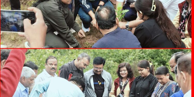 राष्ट्रीय एकता दिवस पर सरदार वल्लभभाई पटेल जी की 150वीं जयंती के अवसर पर पुलिस अधीक्षक कार्यालय परिसर में किया गया वृक्षारोपण कार्यक्रम