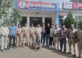 *🚔 कालापीपल पुलिस द्वारा 08 घण्टें में सनसनीखेज अंधे कत्ल का पर्दाफाश कर आरोपियों को किया गिरफतार*