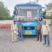 कलेक्टर श्री तिवारी के निर्देश पर परिवहन विभाग ने की वाहनों की सघन जांच  नियमों के उल्लंघन पर एक यात्री बस जब्त