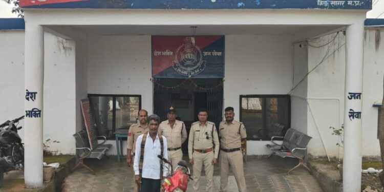 चौकी जरूआखेड़ा / थाना नरयावली, जिला सागर  *जरूआखेड़ा पुलिस की त्वरित कार्रवाई से गुम हुई मोटरसाइकिल बरामद*