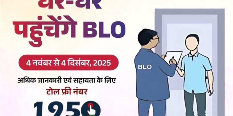 बीएलओ का अधिकृत पहचान पत्र देखकर ही जानकारी करें साझा