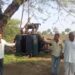 बिजली विभाग की बड़ी लापरवाही” पेड़ पर ही टांग दिया ट्रांसफार्मर ग्राम कनाड़िया..!