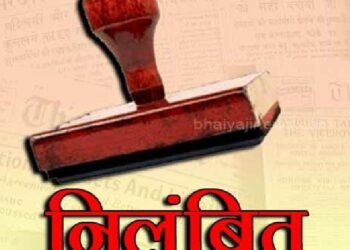 ग्राम खोकराकलां के पटवारी मदनलाल पंवार तत्काल प्रभाव से निलंबित..!