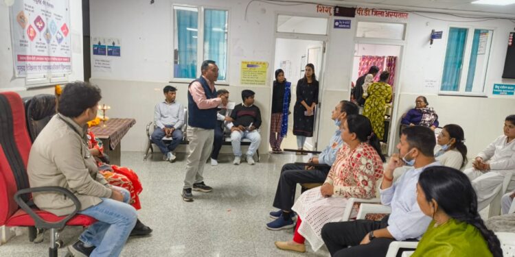 *विश्व मधुमेह दिवस के अवसर पर जिला चिकित्सालय छिंदवाड़ा में किया गया जागरूकता कार्यक्रम व विशेष मधुमेह जांच शिविर का आयोजन*
