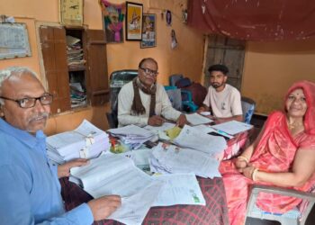 ग्राम मोहनपुर के मतदान केन्द्र 32-33 पर फाइनली हंड्रेड परसेंट टारगेट अचीव कर लिया…!