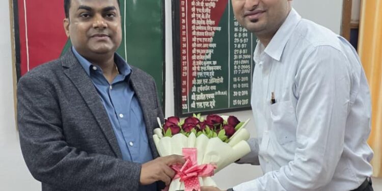 सहायक आबकारी आयुक्त श्री वैद्य ने संभाला पदभार*