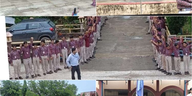 जेपी वी डीएवी विद्यालय में राष्ट्रीय एकता दिवस हर्षोल्लास के साथ मनाया गया