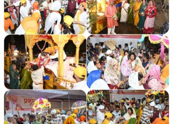 *महापौर श्रीमती सूरी ने गुरुनानक जयंती पर नगर कीर्तन यात्रा का किया भव्य स्वागत*  *गुरुनानक देव जी के चरणों में नमन कर सिख भाई बहनों को दीं गुरुनानक जयंती की शुभकामनाएं*