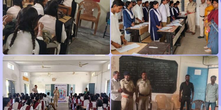 *“मुस्कान विशेष अभियान” के अंतर्गत जिले के विभिन्न थानों द्वारा विद्यालयों में जन-जागरूकता कार्यक्रम आयोजित*