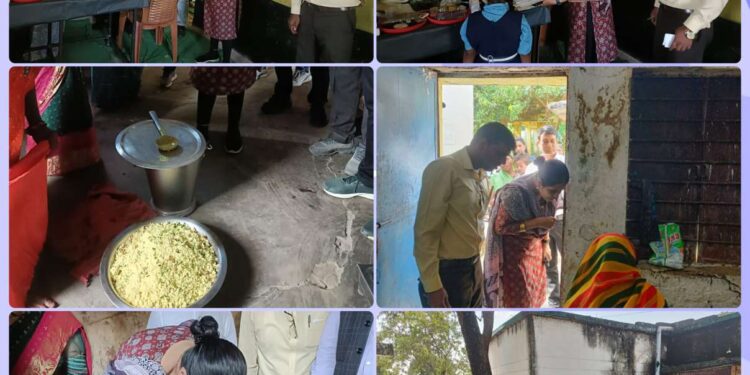 ढीमरखेड़ा सिमरिया स्कूल में जिला पंचायत सीईओ बनीं अध्यापिका, नन्हे-मुन्नों से संवाद कर ली पढ़ाई की जानकारी