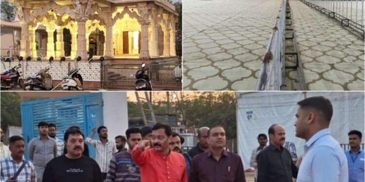 कल से भव्य प्राण प्रतिष्ठा महोत्सव दद्दा धाम पांच दिनों तक बनेगा आस्था का सबसे बड़ा केंद्र, सजावट चमकी, व्यवस्थाएं फाइनल