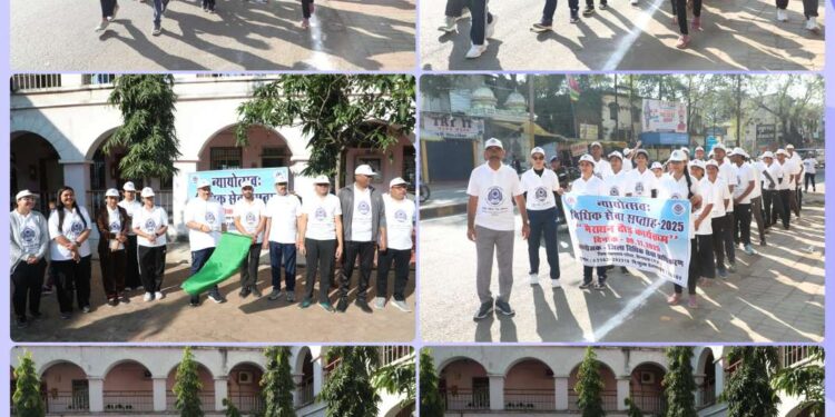 *न्यायोत्सवः विधिक सेवा सप्ताह 2025*  *विधिक सेवा दिवस के अवसर पर मैराथन दौड़ का हुआ आयोजन*