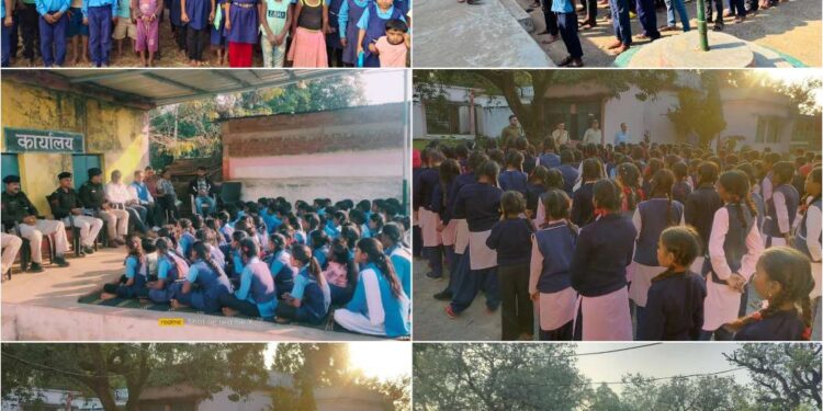 “मुस्कान विशेष अभियान” के तहत कटनी जिले के विभिन्न विद्यालयों में जागरूकता कार्यक्रम आयोजित