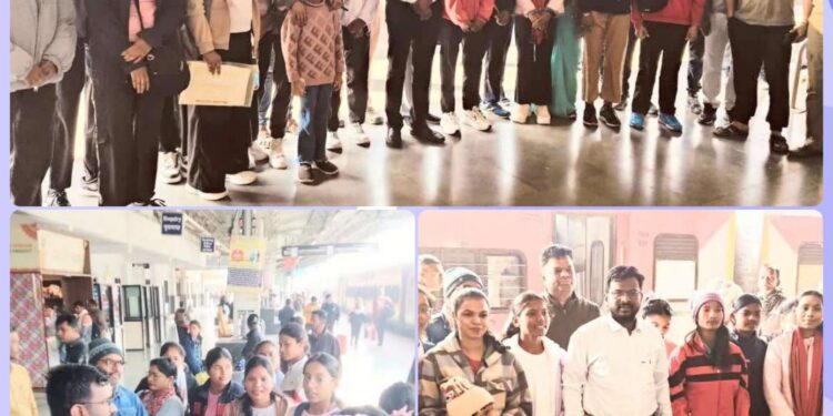 *’माँ तुझे प्रणाम’ योजना के अंतर्गत जिले से 38 युवतियों का दल भोपाल के लिए हुआ रवाना*
