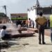 *ग्राम खमरा में प्राचीन शिवमंदिर का निर्माण कार्य राजस्थान के कुशल कारीगर के द्वारा शुरू किया गया*