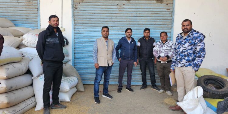 बाकल में धान निकासी पर रोक