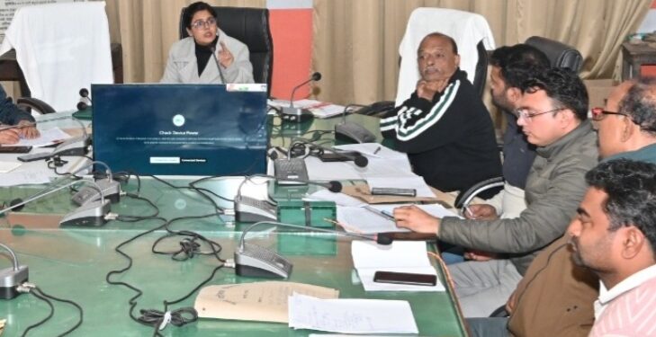 समय-सीमा की बैठक में निगमायुक्त परिहार ने की शासकीय योजनाओं एवं विभागीय गतिविधियों की, की विस्तृत समीक्षा*  *संबंधित विभाग प्रमुखों को दिये आवश्यक दिशा निर्देश*