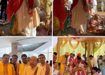 वैदिक मंत्रों के बीच बंधे जीवन-सूत्र में इन्द्रेश उपाध्याय जी, अलौकिक झल्कियों ने मोहा जनमानस