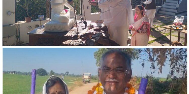 प्रभावशाली पूर्व आईएएस अधिकारी धर्मपत्नी सहित 3300 किलोमीटर की पैदल नर्मदा परिक्रमा पर चुपचाप निकले,मां नर्मदा के बावरी घाट पर परिक्रमावासी पूर्व गृह सचिव से पत्रकारों ने मुलाकात कर जाना परिक्रमा करने का रहस्य…! वीडियो