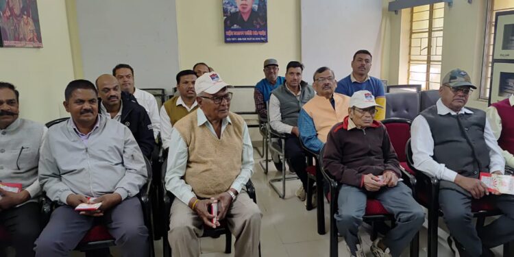 *पूर्व सैनिक सम्मेलन कार्यक्रम का हुआ आयोजन*