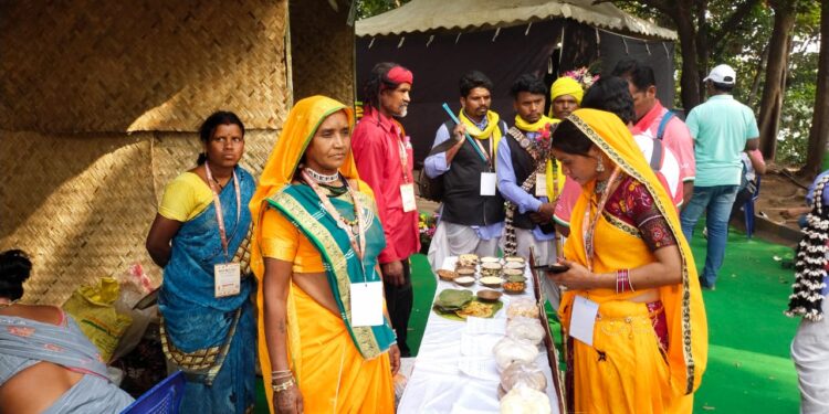 *पातालकोट की पेसा टीम ने पेसा महोत्सव आंध्रप्रदेश के विशाखापट्टनम में जनजातीय परम्परा को उकेरा*