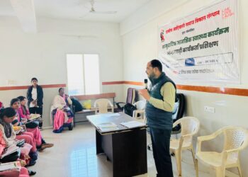 *बिछुआ में मानसिक स्वास्थ्य पर आंगनबाड़ी कार्यकर्ताओं को दिया गया प्रशिक्षण*  *”मानसिक स्वास्थ्य पर खुलकर बात करने की जरूरत”- संस्था समन्वयक श्री पाल*