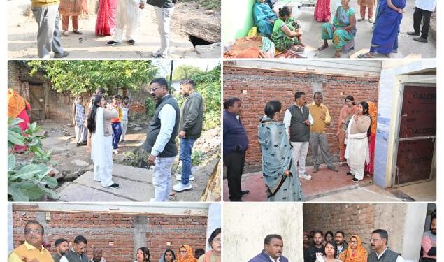 फारेस्टर वार्ड में गंदगी पर महापौर का सख़्त तेवर, दिए तत्काल सुधार के निर्देश  औचक निरीक्षण में खुली पोल: सफाई व्यवस्था पर महापौर सूरी नाराज़