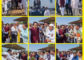 *कमलनाथ का छिंदवाड़ा दौरा*   *मध्य प्रदेश के पूर्व मुख्यमंत्री कमलनाथ 3 दिसंबर 2025 को एक दिवसीय दौरे पर शिकारपुर पहुंचे,*