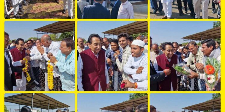 *कमलनाथ का छिंदवाड़ा दौरा* *मध्य प्रदेश के पूर्व मुख्यमंत्री कमलनाथ 3 दिसंबर 2025 को एक दिवसीय दौरे पर शिकारपुर पहुंचे,*