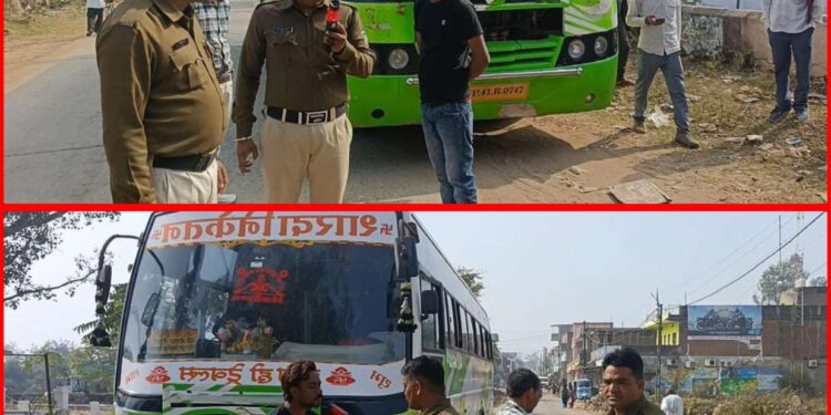 शराबी बस चालक की लापरवाही, रीठी पुलिस की सतर्कता से बचीं जानें | Katni Police Action