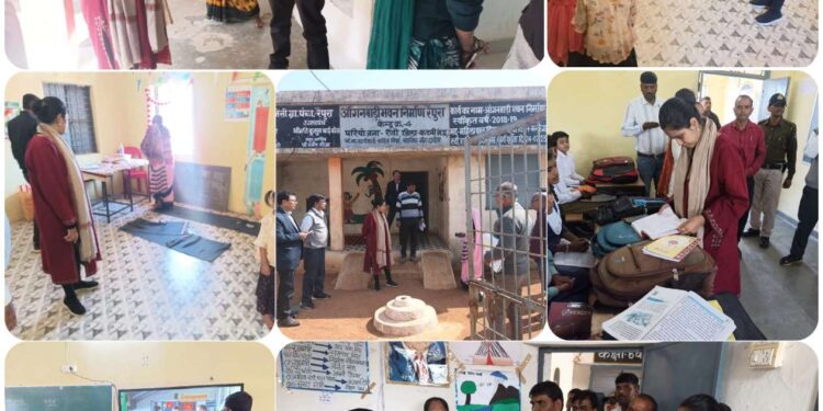 मध्यान्ह भोजन एवं शिक्षा की गुणवत्ता परखी जिला पंचायत सीईओ हरसिमरनप्रीत कौर ने विद्यालय व आंगनबाड़ी का किया निरीक्षण, बच्चों का बढ़ाया हौसला