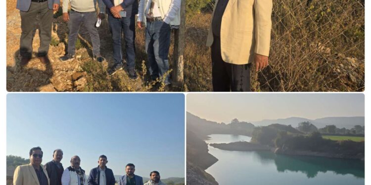 चूना पत्थर की खदानों में हुआ संयुक्त निरीक्षण, बंद खदानों और माइन क्लोजर प्लान का हुआ सत्यापन